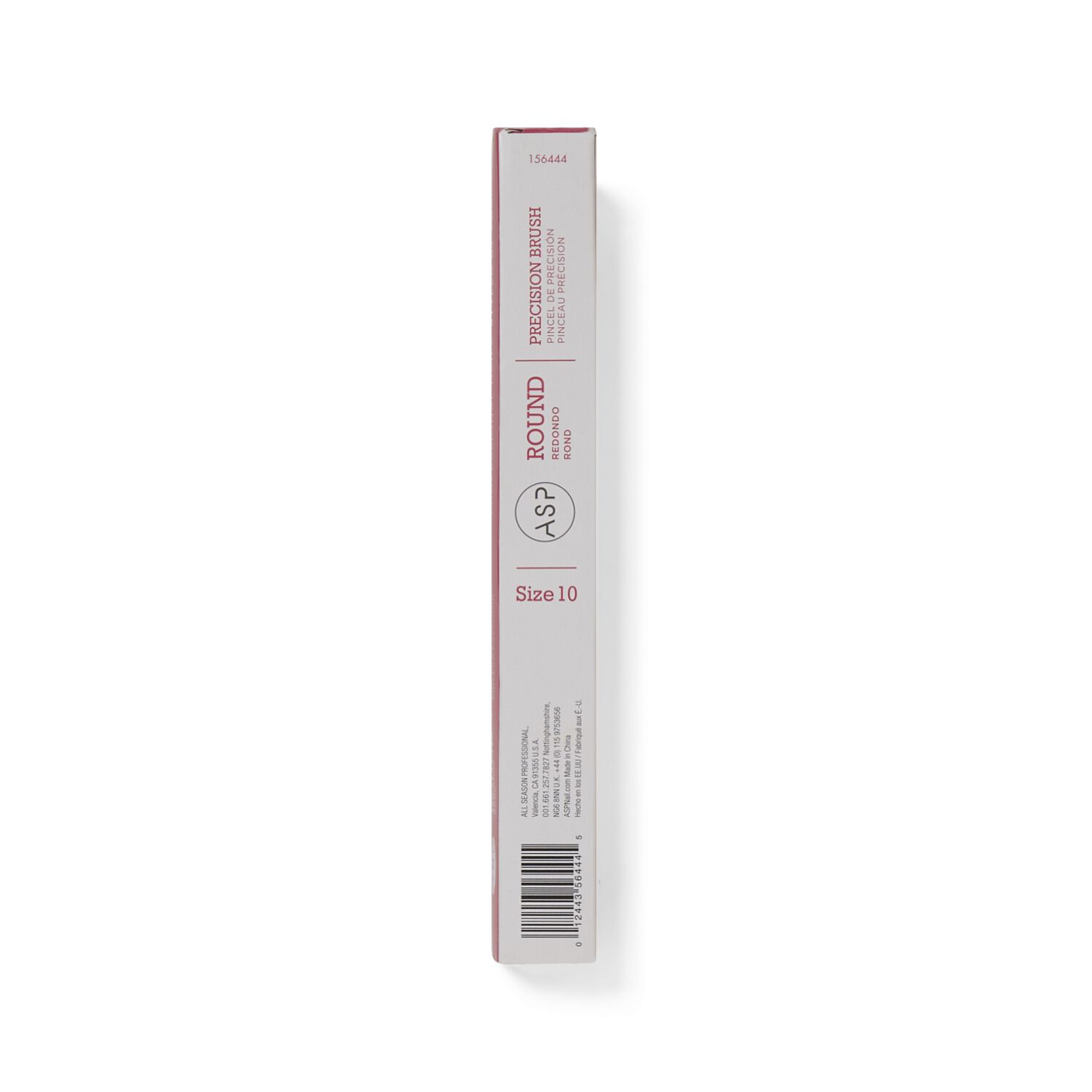 ASP #10 Round Acrylic Brush Back