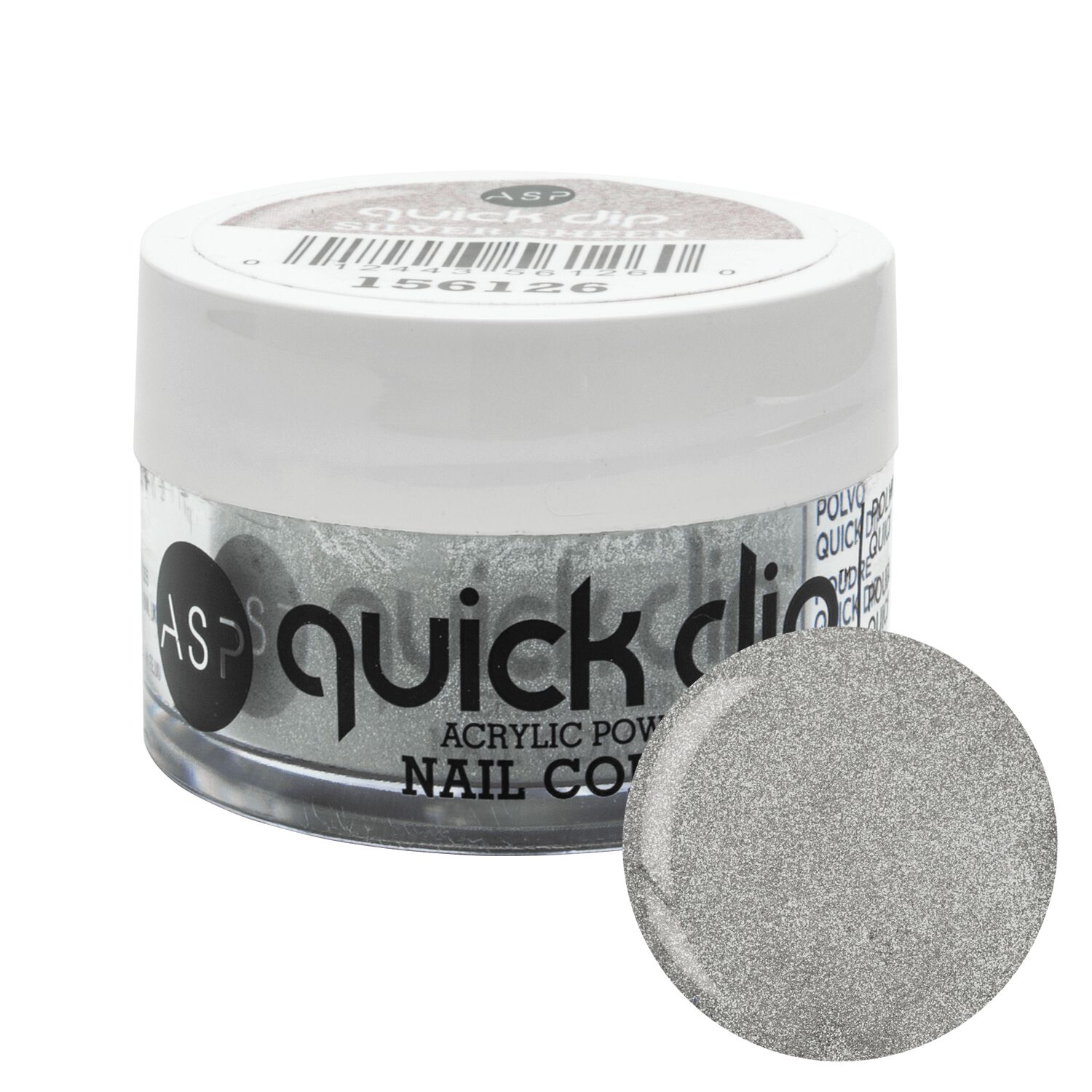 ASP Quick Dip Powder Silver Sheen