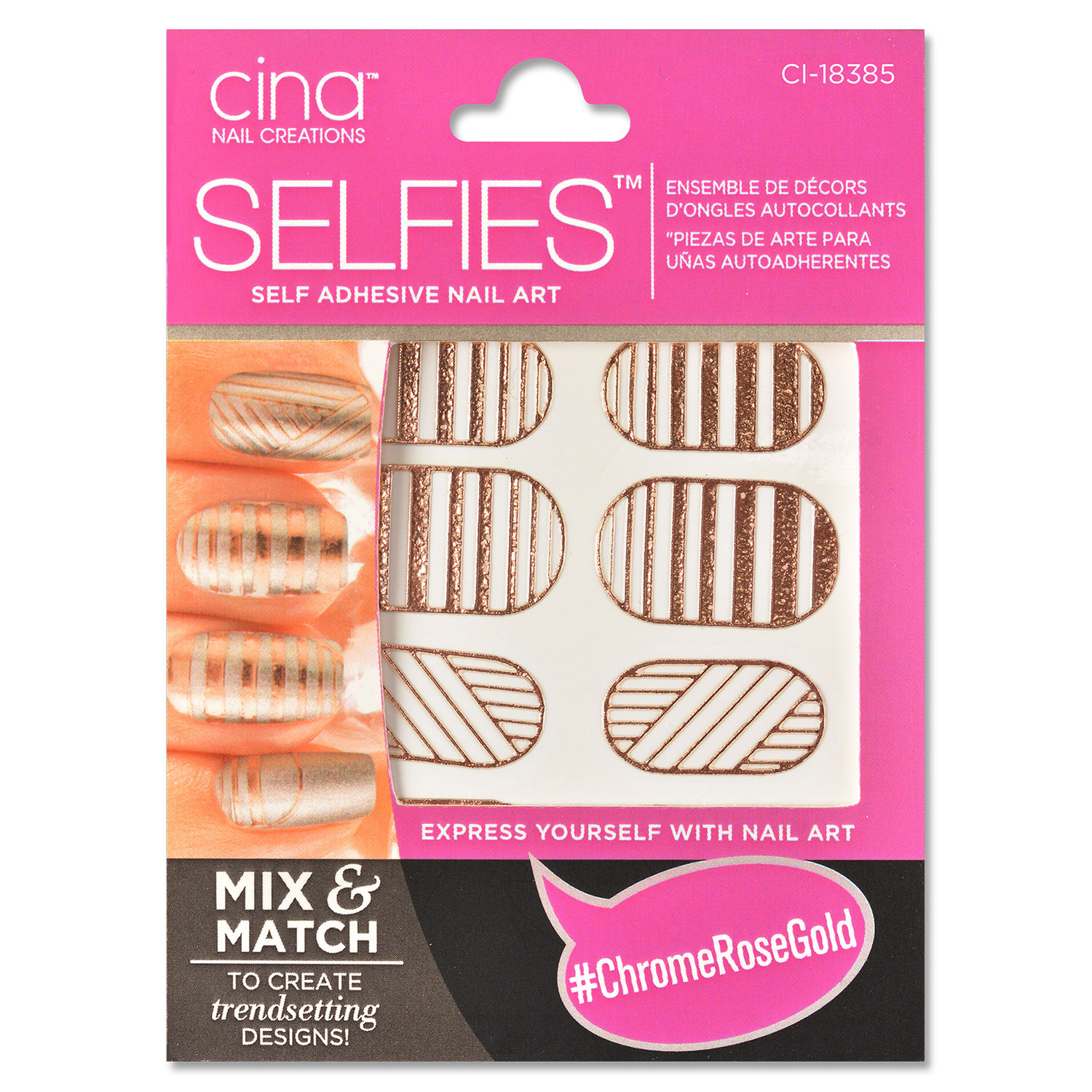 ASP CINA Selfies Rose Gold Chrome