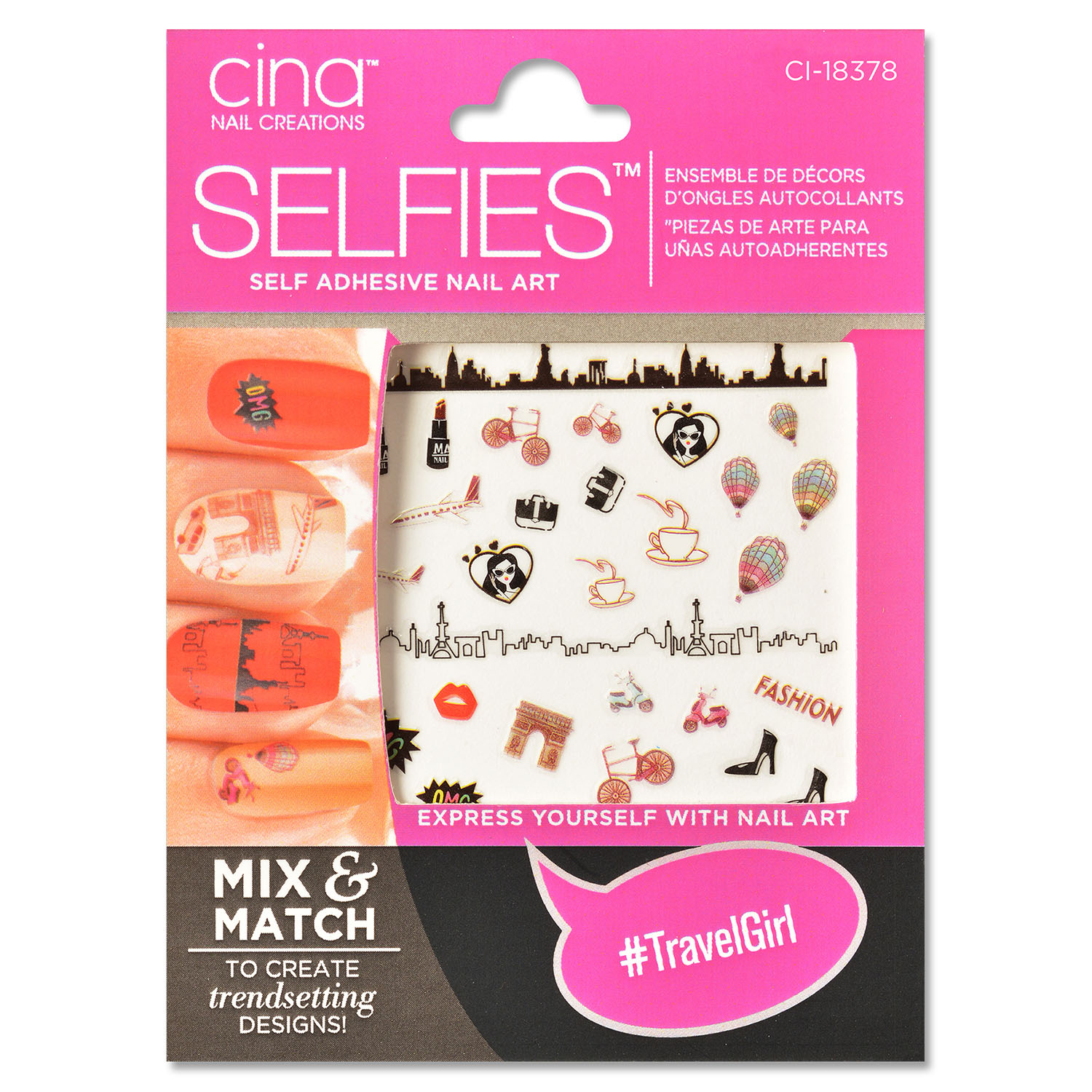 ASP CINA Selfies Travel Girl