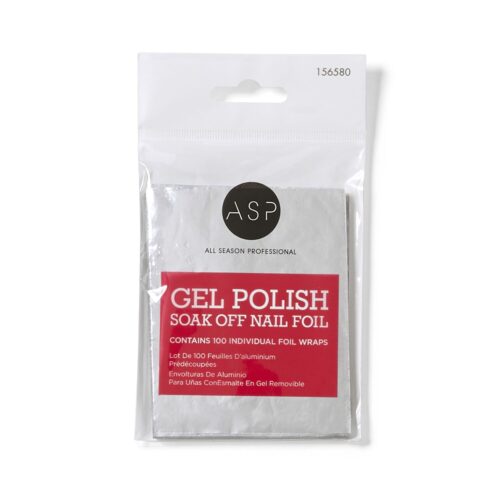 ASP Gel Polish Soak Off Nail Foils Front
