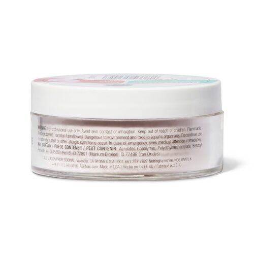 ASP Pink Bonding Acrylic Powder 1.6oz. Back