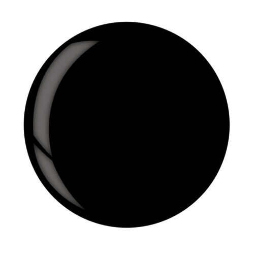 ASP Gel Paints Nail Polish Black
