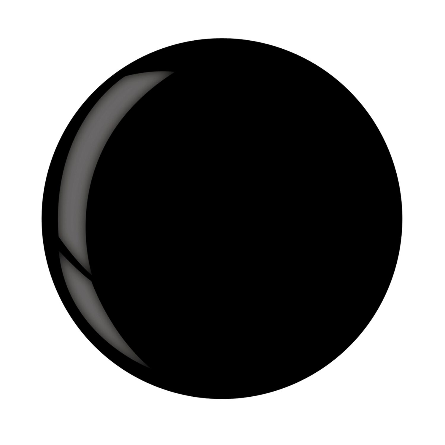 ASP Gel Paints Nail Polish Black